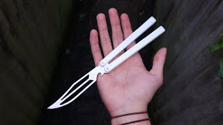 Thumb chaplin balisong combo [upl. by Aicilehp207]