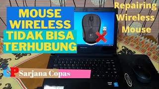 Mouse Wireless Logitech Tidak Berfungsi [upl. by Nnaesor]