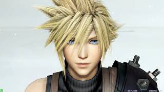 Starting Dissidia final Fantasy Arcade using Cloud Strife [upl. by Ardin]