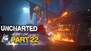 Uncharted 4  A Thiefs End  Chapter 22  A Thiefs End Walkthrough 🏴‍☠️🔚 [upl. by Nanaj]