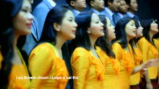 Mizoram Synod Choir 201214 I tap thawmah i Lalpa a tho ta [upl. by Avruch]