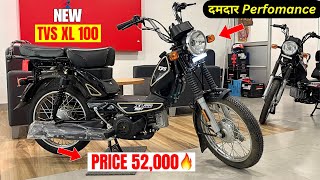 quotNew TVS XL 100 2024🚀  The Perfect Workhorsequot Price Features MileageFull Review ​⁠BikesHunt [upl. by Iruy]