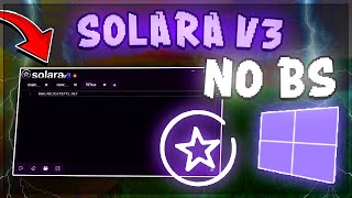 NO BS Solara V3 Executor Roblox Exploit Guide Newest Update [upl. by Notsruht]