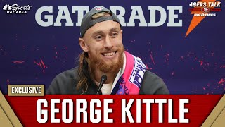 George Kittle reaffirms 49ers are primed to win a lot of games this season  49ers Talk  NBCSBA [upl. by Adilem]