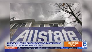 Allstate seeks to raise homeowners’ rates by 34 sparking controversy [upl. by Alur]