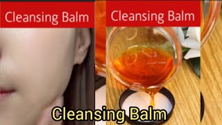 Cleansing Balm Home made Remedy  Face Cleansing  Makeup Cleansing [upl. by Atalie376]