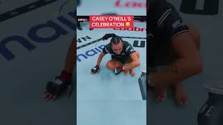 Casey ONeills celebration at UFC305 😅 shorts [upl. by Illona]