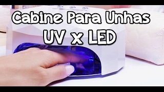 CABINE PARA UNHAS  UV amp LED [upl. by Mehitable]