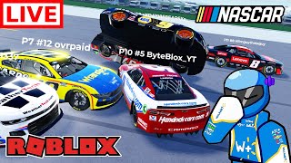 Roblox NASCAR with viewers LIVE  RoStock Update [upl. by Allayne]