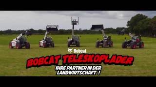 Telescopic Loaders in Agriculture DE  Bobcat Equipment [upl. by Erlond]