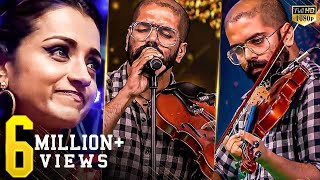 Govinds Heart Melting Kadhale Kadhale LIVE performance  Trisha in Tears  BGM 2018 [upl. by Ahseikram]