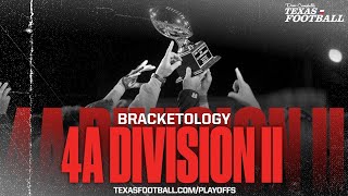 BRACKETOLOGY 2024 Texas High School Football Playoffs 4A DII [upl. by Wheeler]