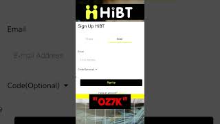 Hibit Invite Code  0Z7K Get 10 Discount On Trading Fees  Hibit Referral Code invitecode [upl. by Mathilde]