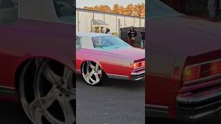 2 Door Chevrolet box Chevy with a Beautiful Outrageous Paint Job on 26s Forgiatos [upl. by Meara]