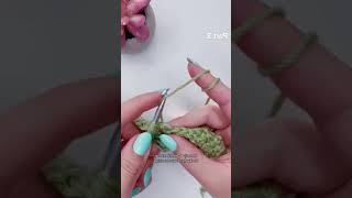 How to Crochet the VPuff Stitch Left Handed Part 3 [upl. by Legna796]