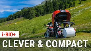 KUHN iBIO  Round BalerWrapper Combinations In action [upl. by Goodspeed]