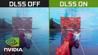 Fortnite  4K NVIDIA DLSS Comparison [upl. by Bender223]