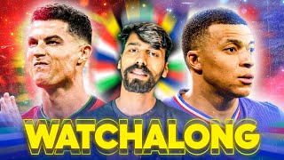 Portugal vs France Euro 2024 Quarter Final Live  Ronaldo vs Mbappe Showdown  Divyansh [upl. by Tireb]