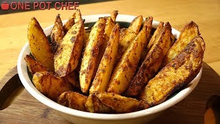 Ultimate Oven Baked Potato Wedges  One Pot Chef [upl. by Dyan59]