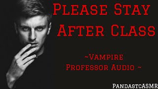 ASMR Taking Night Classes with a Night Crawler M4A Vampire Feeding Professor [upl. by Naziaf]