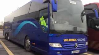 SHEARINGS HOLIDAYS MercedesBenz Tourismo BJ16KXO [upl. by Aisyat]