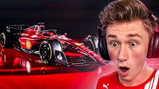 Ferrari 2022 Formula 1 Car Reveal Reaction [upl. by Drarreg]