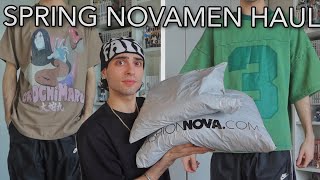 unboxing fashion nova men spring tryon haul [upl. by Wordoow]