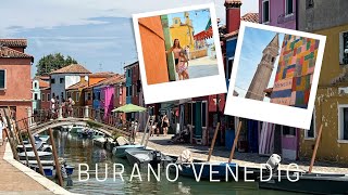 Burano ist die bunte Insel vor Venedig und absolut sehenswert [upl. by Onairda]