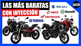 Las MOTOS con INYECCIÓN ELECTRÓNICA más BARATAS del 2024 [upl. by Ailam726]