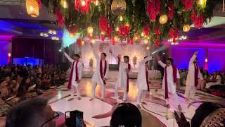 Best Mehndi Dance  2024 BRIDE SIDE [upl. by Thorndike]