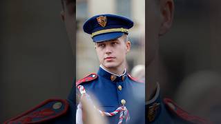 🫡 Hradní stráž  member of castle guard in Prague ⚔️💚 streetphotography [upl. by Ruscher367]