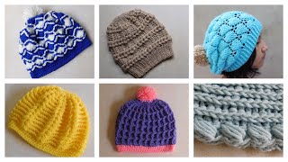 MAS de 20 TUTORIALES y PATRONES GRATUITOS de gorros tejidos a CROCHET Ganchillo Tejido paso a paso [upl. by Bradford848]