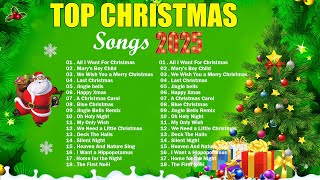 Top Christmas Songs Playlist 🎄 Merry Christmas 2025 🎅🏼 Best Christmas Medley 2025 [upl. by Bernadene]