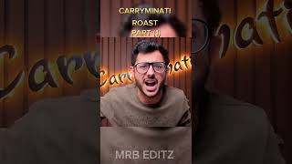 CarryMinati TharaBhaiJoginder ROAST PART 1❌❌❌ [upl. by Aikemehs]