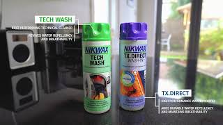 Nikwax Hardshell Cleaning and Waterproofing DuoPack Ext Trending [upl. by Frodin]