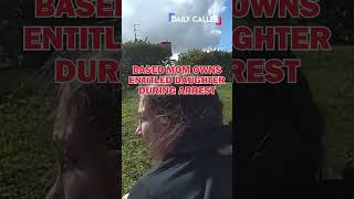 Entitled Daughter Gets SCHOOLED by Her Mom During Arrest [upl. by Chader61]