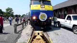 LIRR 175th Anniversary Train at Greenport [upl. by Annodas]