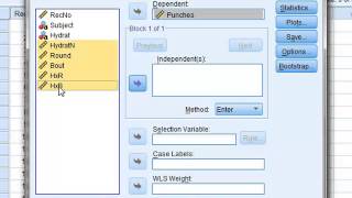 Multiple regression SPSS [upl. by Odyssey]