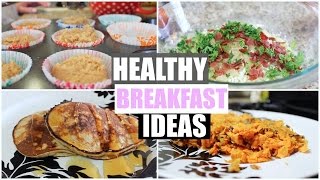 Healthy  Paleo Breakfast Ideas Riced Cauliflower Hash Sweet Potato Hash amp Paleo Pancakes [upl. by Arrimat]