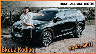 Skoda Kodiaq im AlltagsTest 2025 Wir fahren das NEUE SUV ab 41990€ Fahrbericht  Review  Test [upl. by Yasmin]