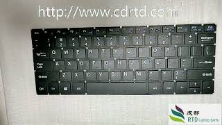 Replacement Keyboard For Teclast F5 F5R English US New [upl. by Gurtner]