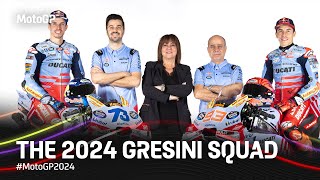 Gresini Racing  2024 MotoGP Teams Presentations Live Show [upl. by Refinnaj]