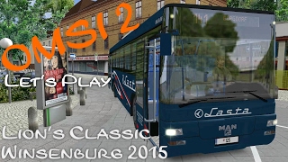 OMSI 2 MAN Lions Classic  MAN SÜ 313 auf der 141 in Winsenburg ☆ Lets Play OMSI 2 [upl. by Ibrik]