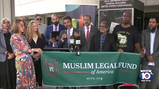 South Florida Muslim Federation files federal lawsuit against city of Parkland Coral Springs hotel [upl. by Giacopo]