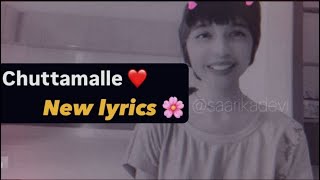 Chuttamalle cover🌙 new lyrics English translation  peaceful🫶🏼 Devara I Anirudh [upl. by Kcinimod915]