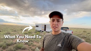 OffGrid Living in Northern Arizona Solo Camper [upl. by Ellekram]