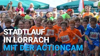 Der Stadtlauf Lörrach mit der Actioncam [upl. by Curry]