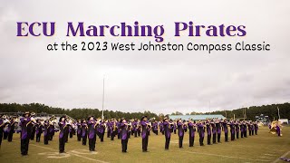 ECU Marching Pirates at West Johnston HS Compass Classic [upl. by Manard]