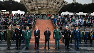 Ceremonia de ascensos de Generales de las Fuerzas Militares y Policía Nacional [upl. by Isied461]