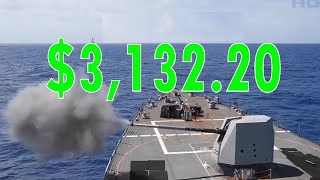 Cost to Fire US Navy Equipment [upl. by Noiek]